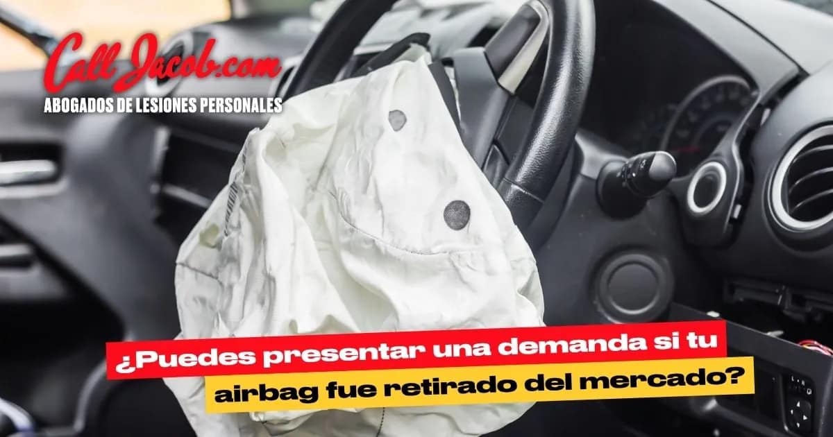 Demanda por un airbag retirado del mercado