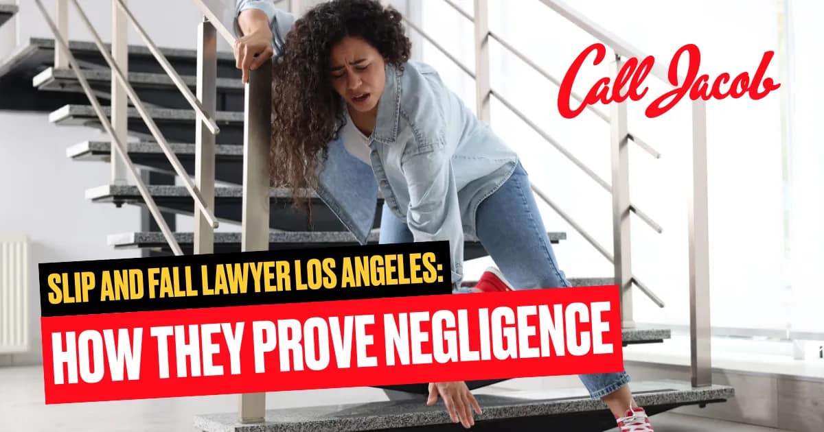 How Los Angeles Slip-and-Fall Lawyers Prove Fault
