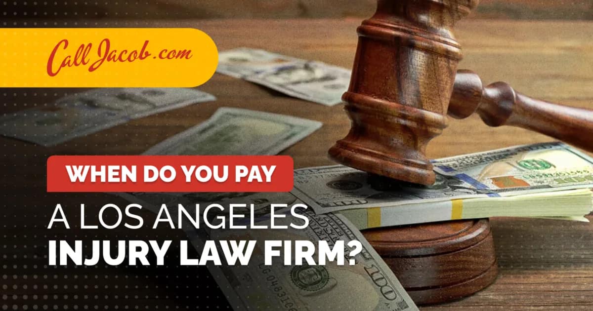 Pago a abogados de lesiones en Los Ángeles
