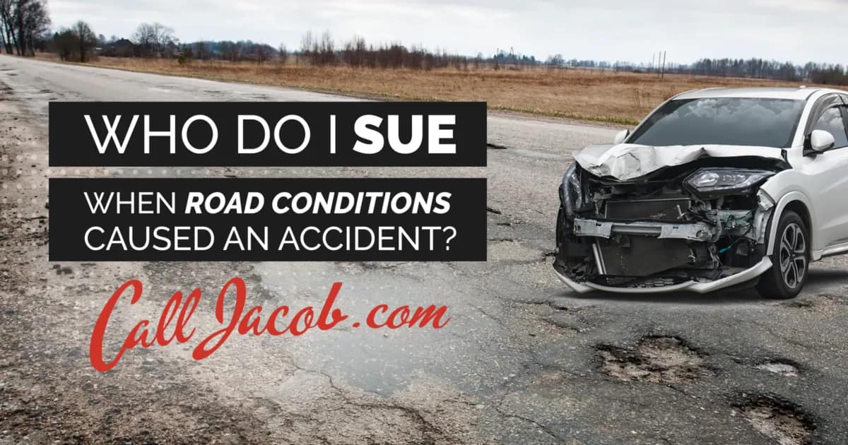 Who Pays for Crashes Caused by Poor Roads?