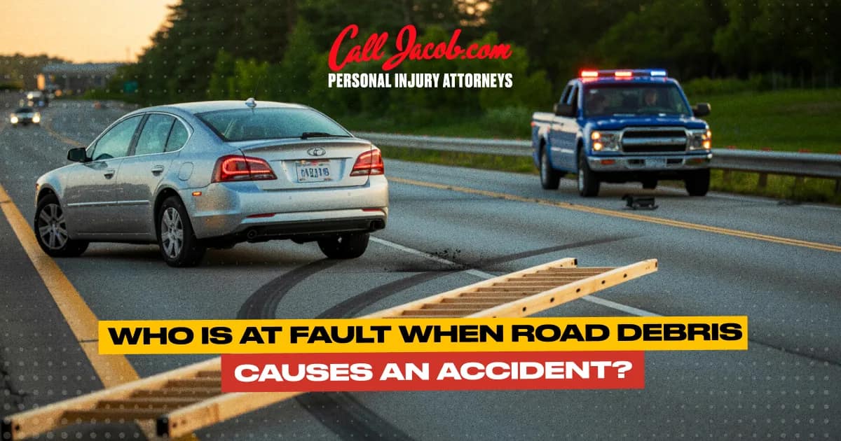 Who Is at Fault When Road Debris Causes an Accident