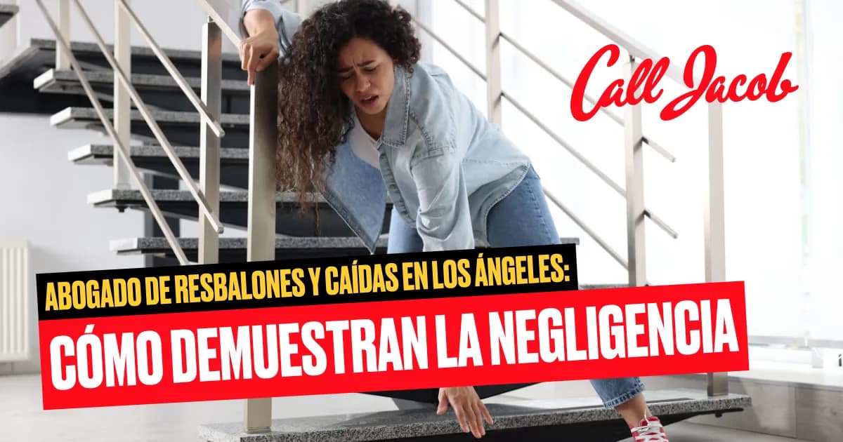 Negligencia en resbalones y caídas
