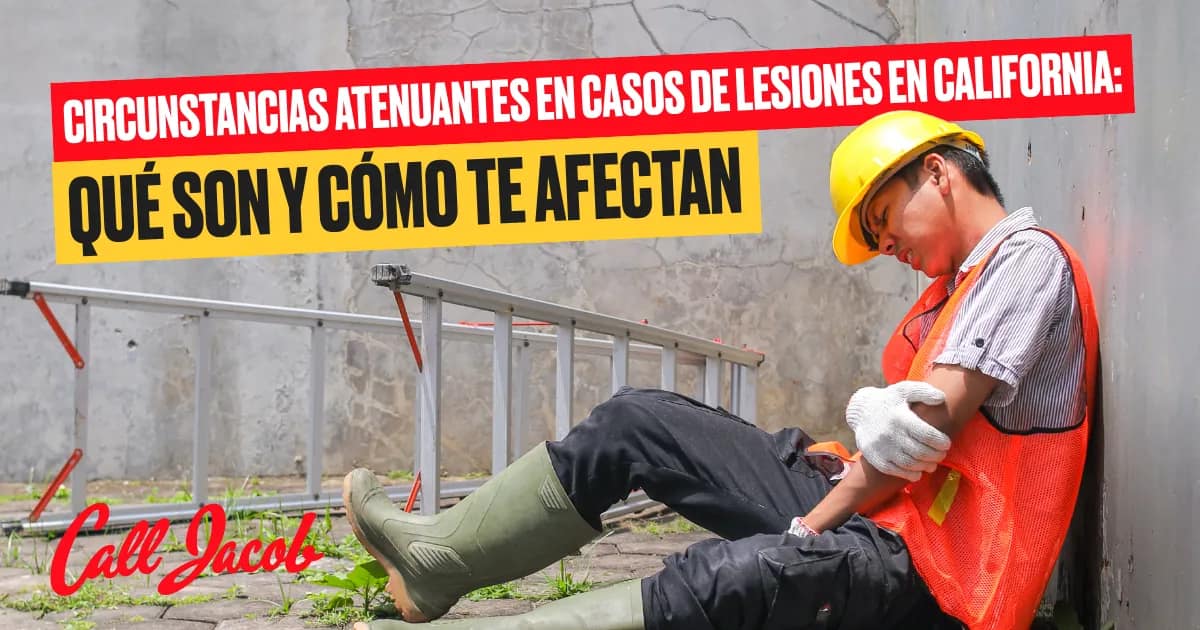 Circunstancias atenuantes en casos de lesiones