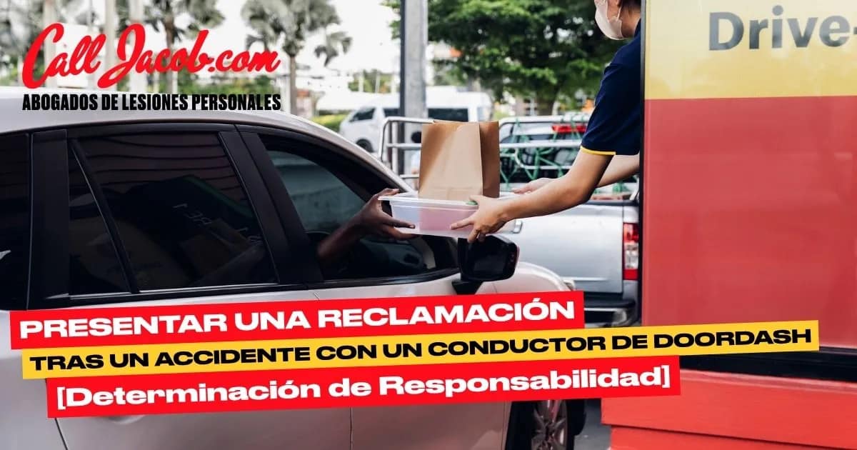 Responsabilidad en accidentes de DoorDash