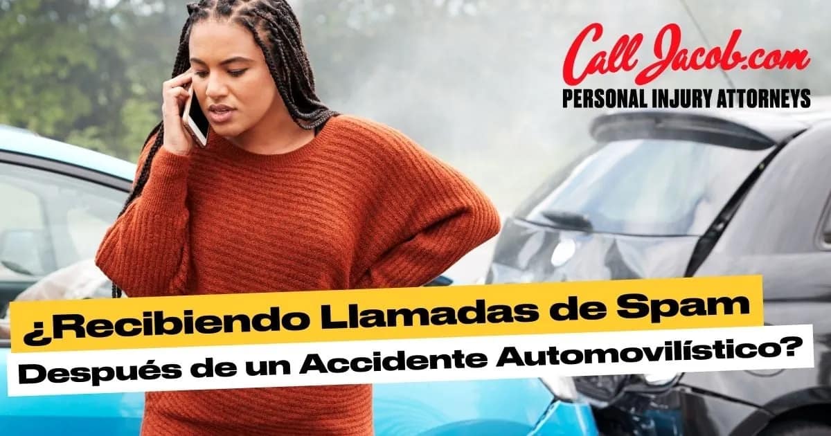 Llamadas de spam después de un accidente