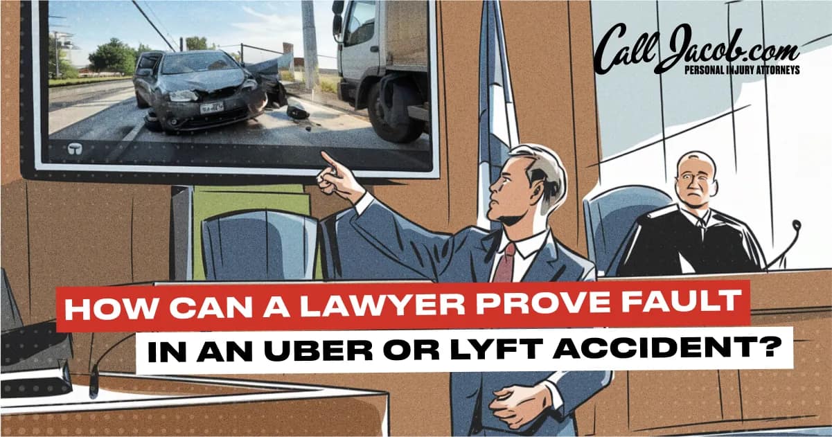 Proving Fault in Uber and Lyft Accidents