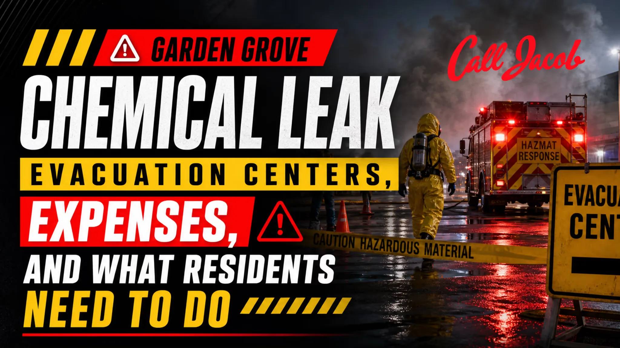 Garden Grove Chemical Leak Evacuation Guide