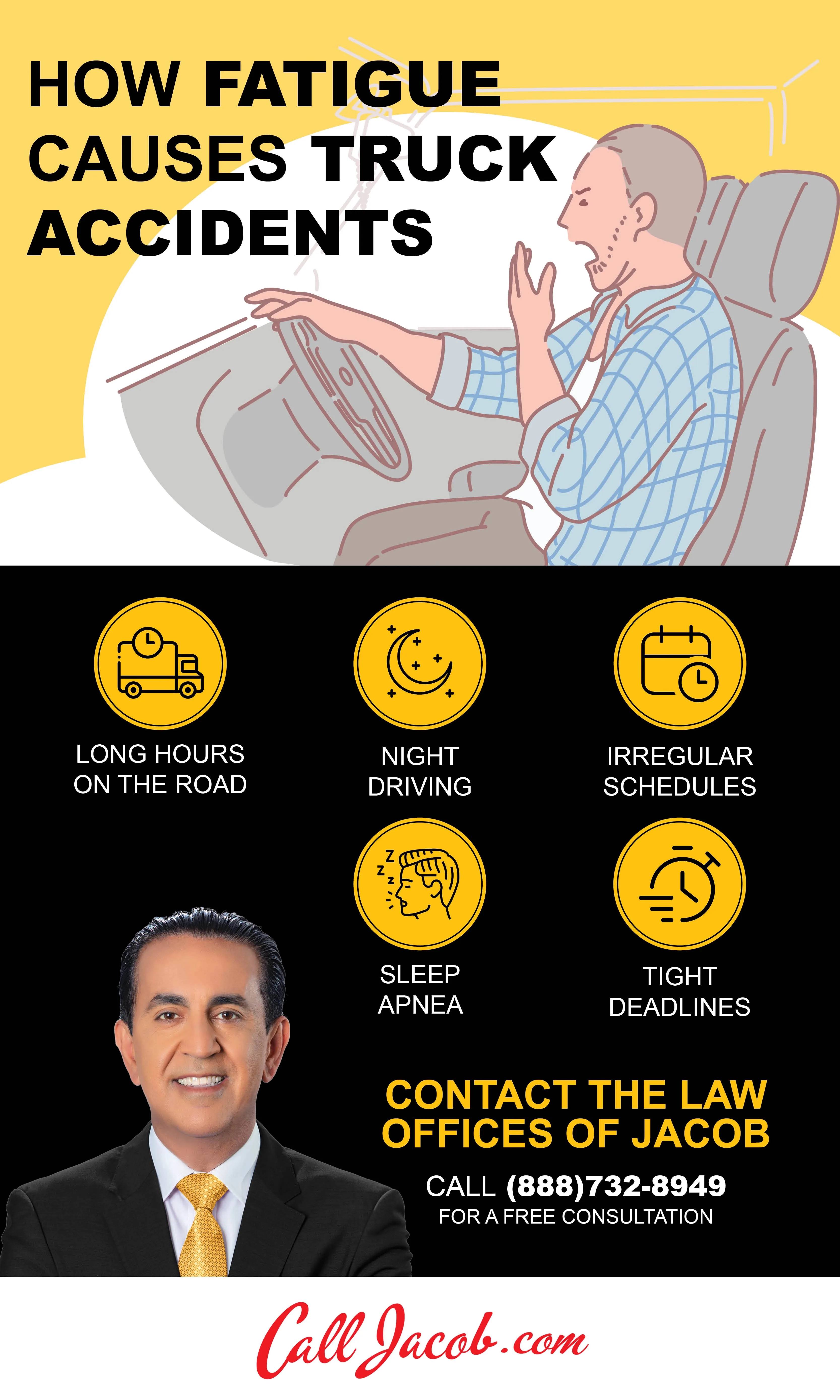 How Driver Fatigue Can Lead to Truck Accidents