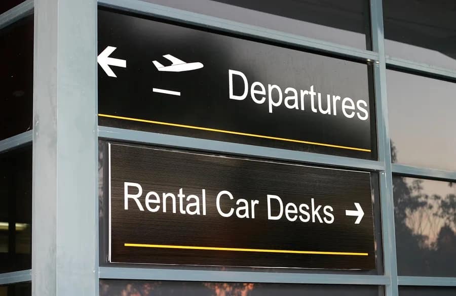 Carteles del Aeropuerto