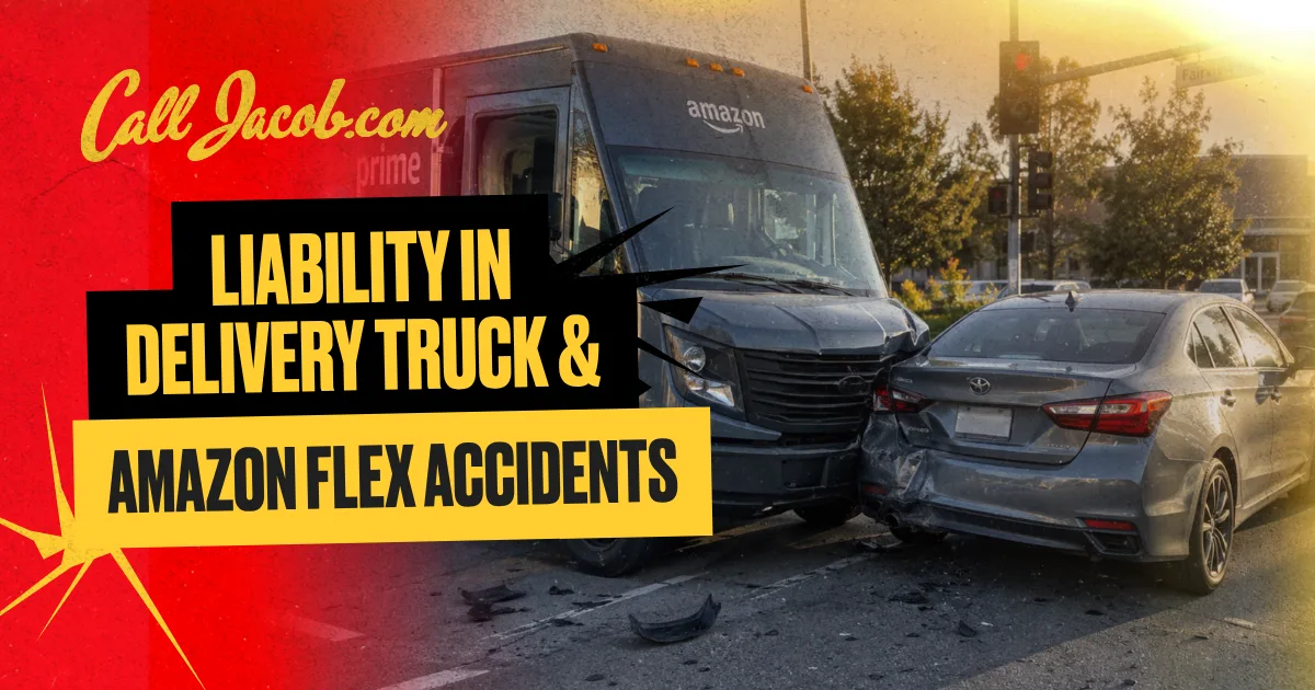 Liability in Delivery Truck and Amazon Flex Accidents