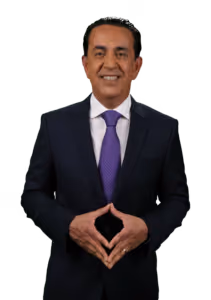 Product liability attorney Jacob Emrani in a dark suit