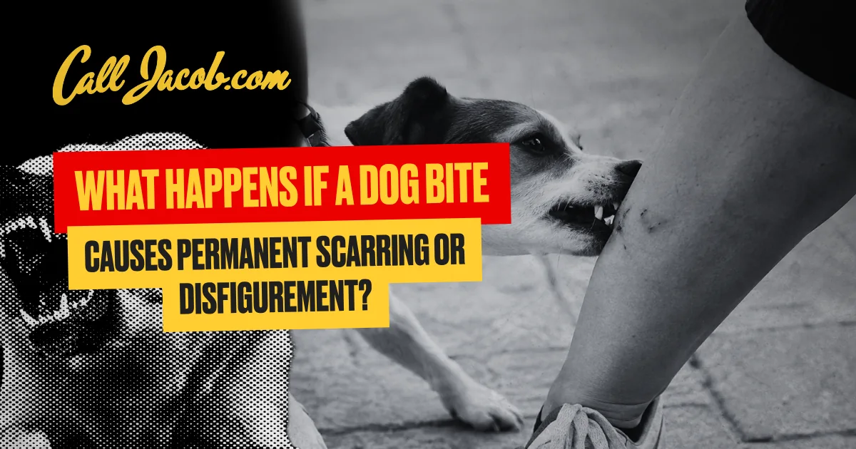 What If a Dog Bite Causes Permanent Scarring?