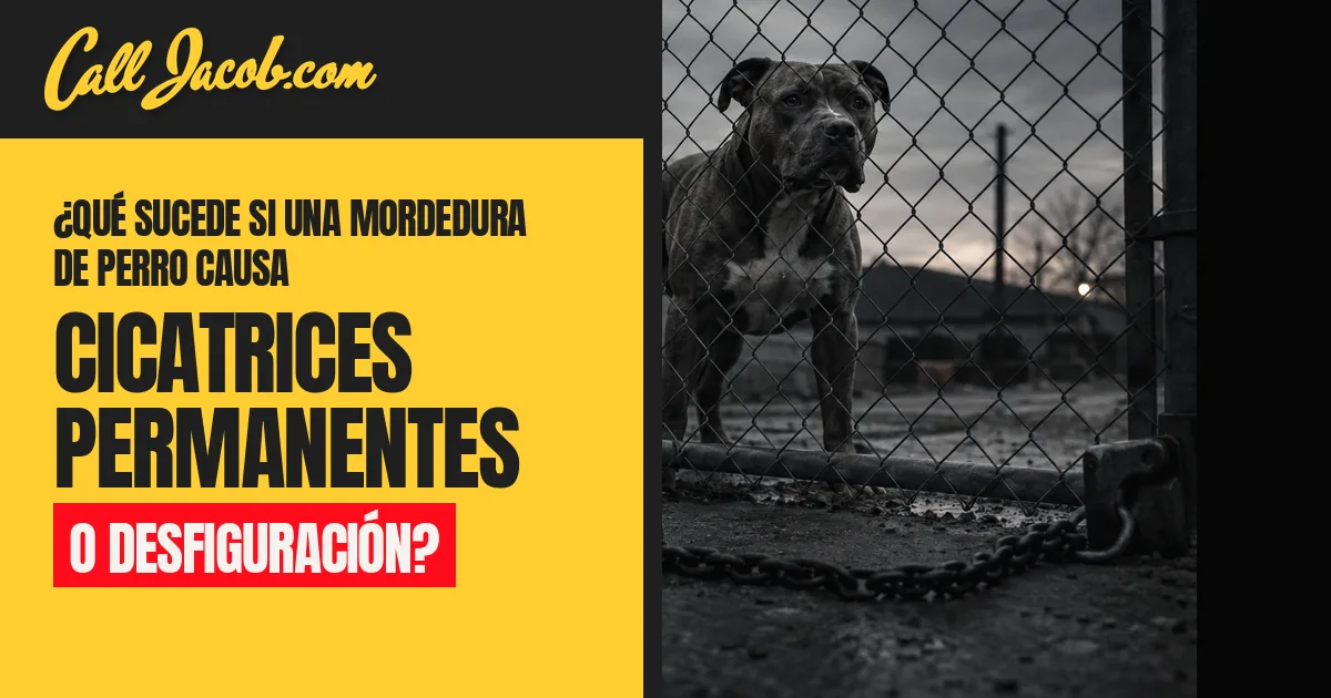 ¿Qué Pasa Si una Mordedura de Perro Deja Cicatrices Permanentes?