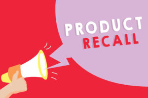 Text Sign Showing Product Recall. Conceptual Photo Request By A