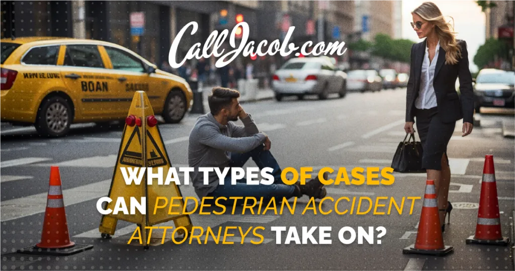 What Types of Cases Can Pedestrian Accident Attorneys Take On?