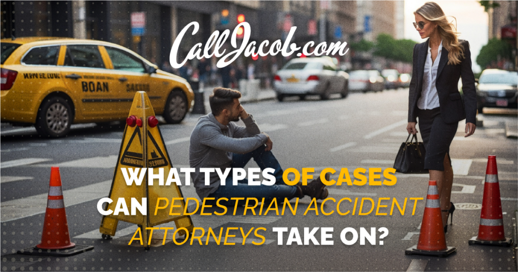 What Types of Cases Can Pedestrian Accident Attorneys Take On?