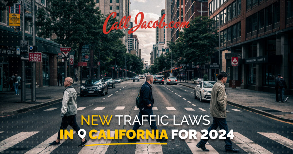 New Traffic Laws In California In 2024