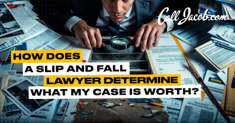 How Does a Slip and Fall Lawyer Determine What My Case Is Worth?