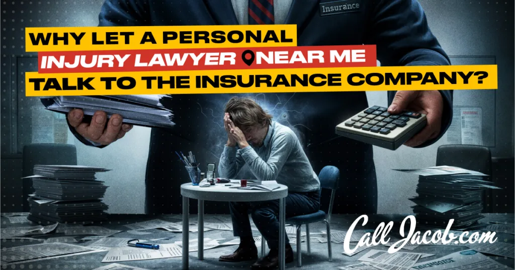Why Let a Personal Injury Lawyer Near Me Talk to the Insurance Company?