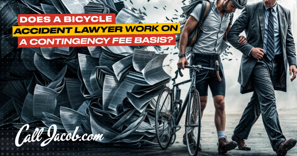Does a Bicycle Accident Lawyer Work on a Contingency Fee Basis?