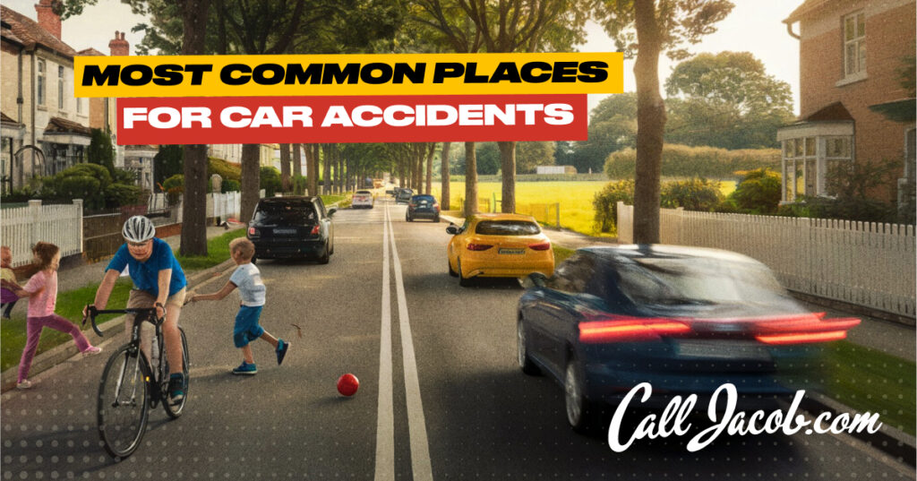 Most Common Places for Car Accidents