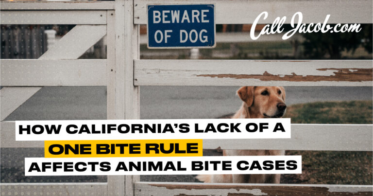 How California's Lack of a One-Bite Rule Affects Animal Bite Cases