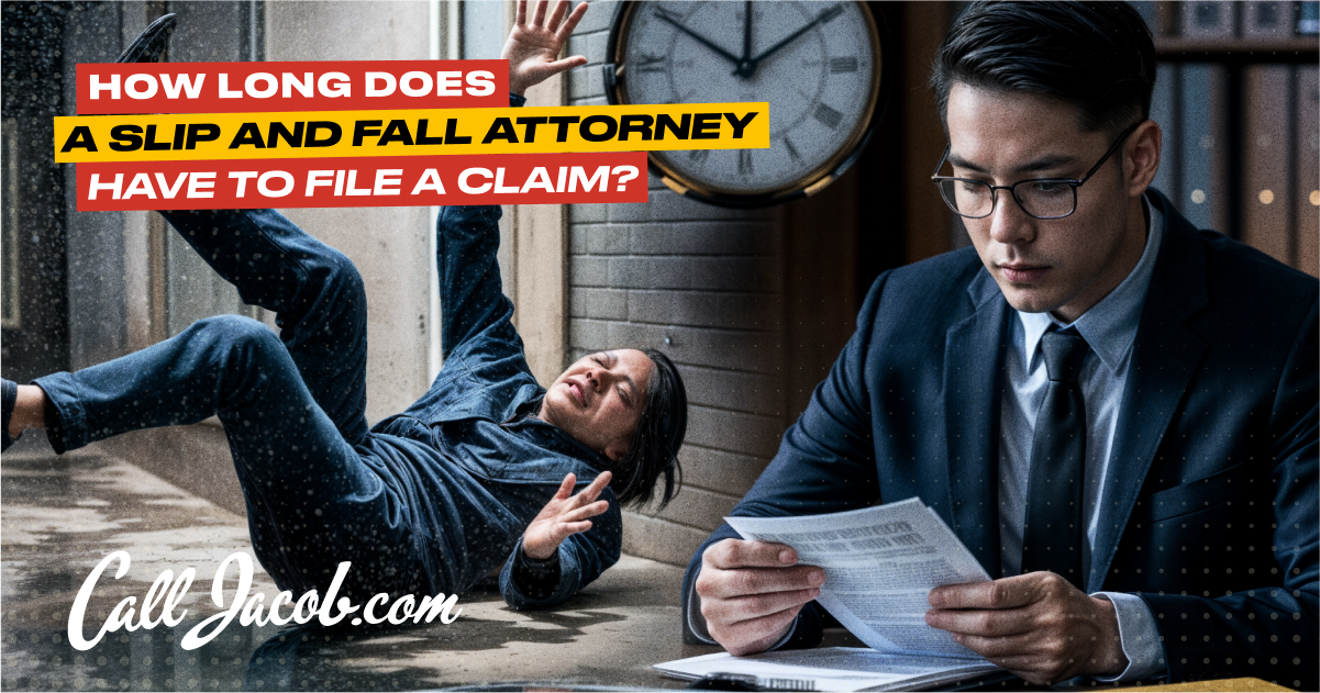 How Long Does a Slip and Fall Attorney Have to File a Claim?