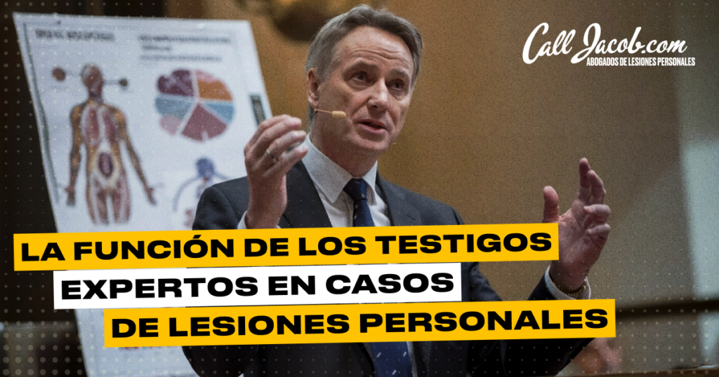 La función de los testigos expertos en casos de lesiones personales