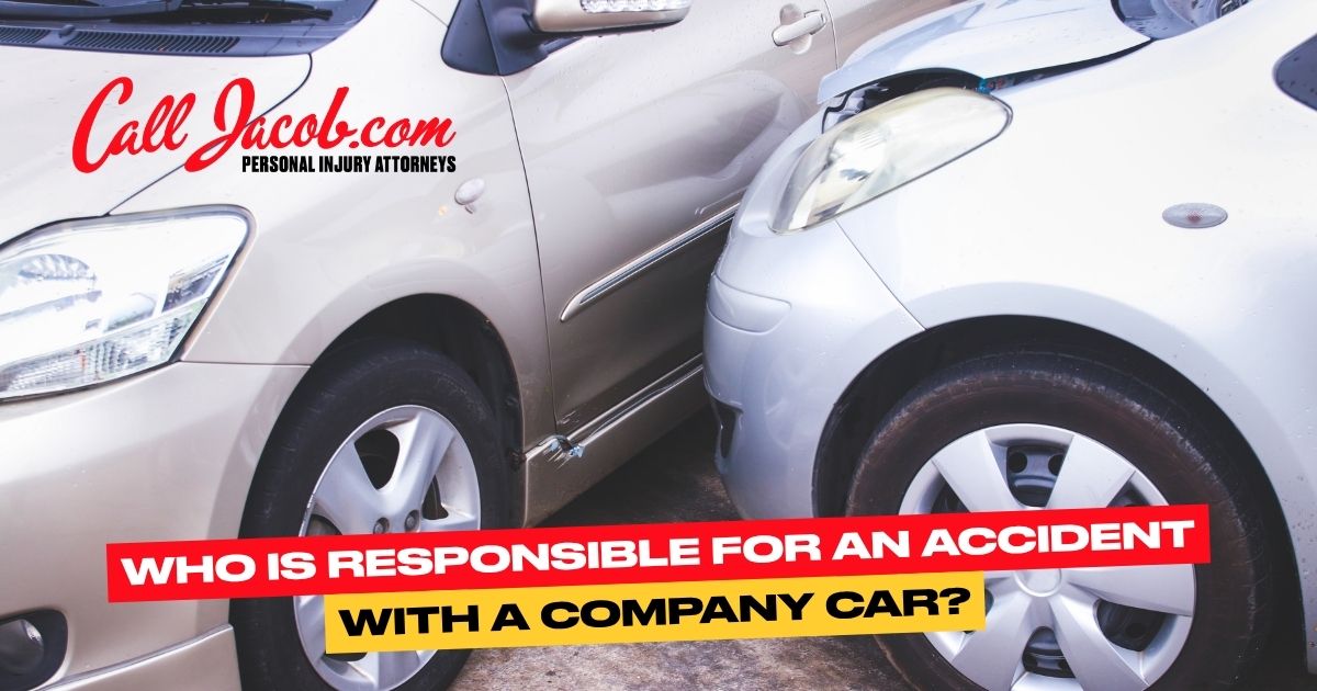 who is responsible for an accident with a company car