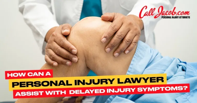 how can a personal injury lawyer assist with delayed injury symptoms