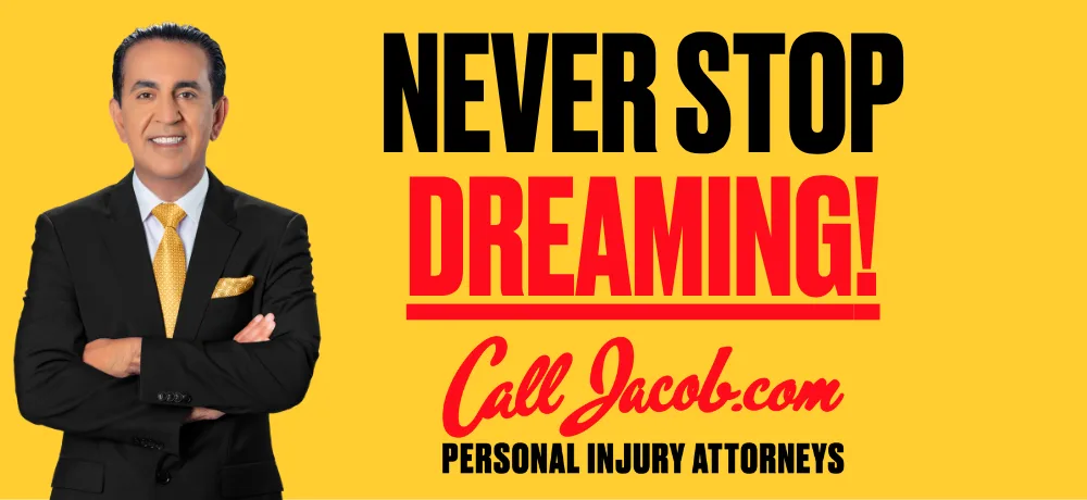 Never Stop Dreaming billboard in Southern California