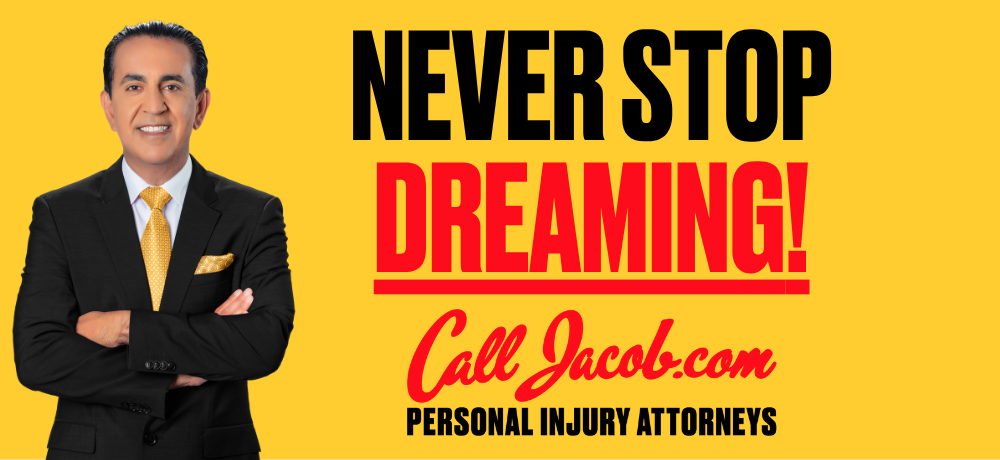 Never Stop Dreaming billboard in Southern California