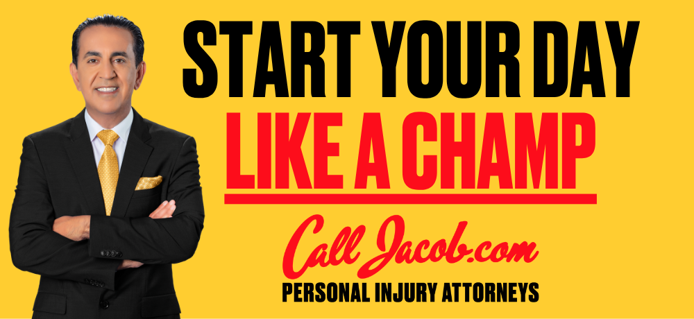 Start Your Day Like a Champ billboard in Southern California