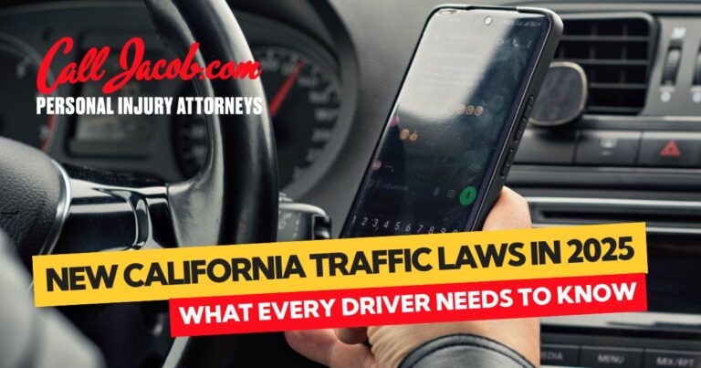 New California Traffic Laws in 2025