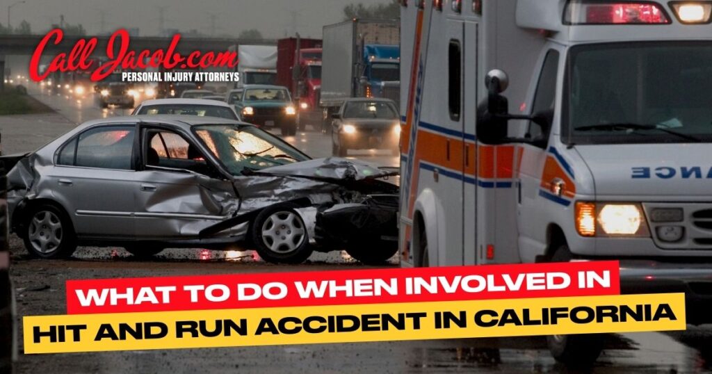 What To Do When Involved in a Hit-and-Run Accident in California