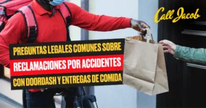 Preguntas Legales Comunes Sobre Reclamaciones por Accidentes con DoorDash y Entregas de Comida