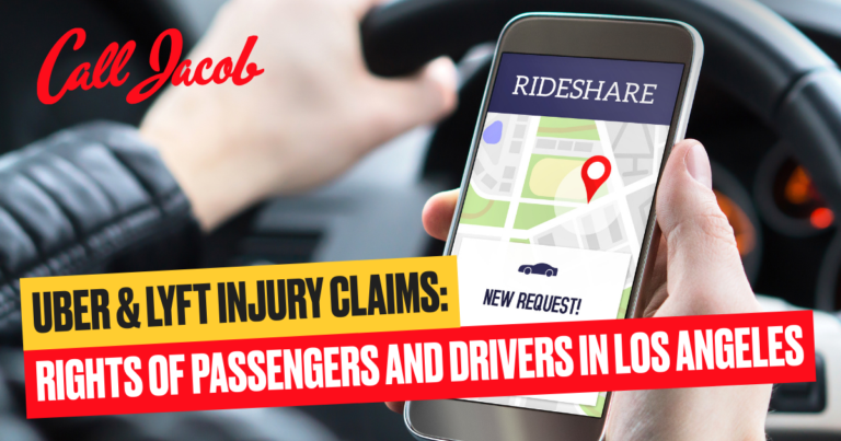 Uber & Lyft Injury Claims: Rights of Passengers and Drivers in Los Angeles