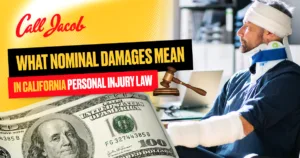 What Nominal Damages Mean in California Personal Injury Law