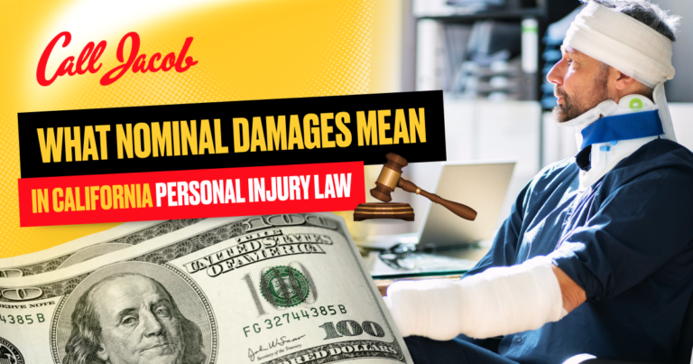 What Nominal Damages Mean in California Personal Injury Law