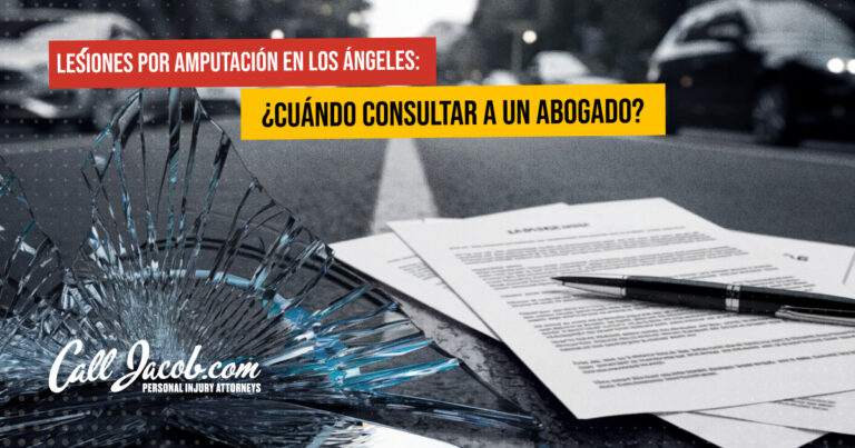 Lesiones por amputación en Los Ángeles: ¿Cuándo consultar a un abogado?