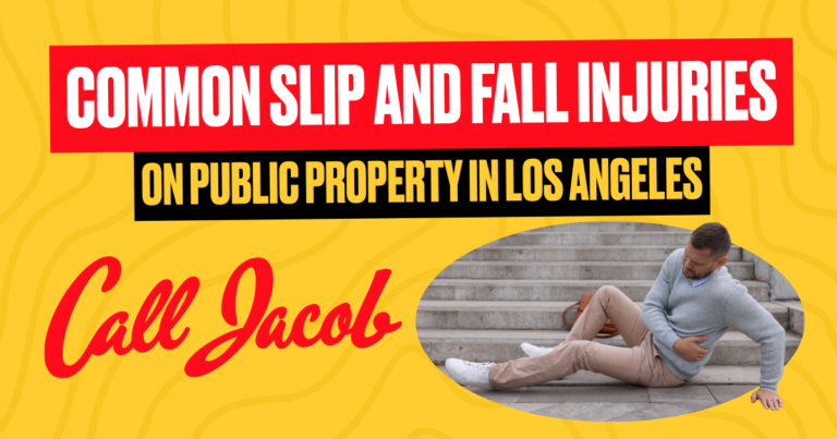 Common Slip and Fall Injuries on Public Property in Los Angeles